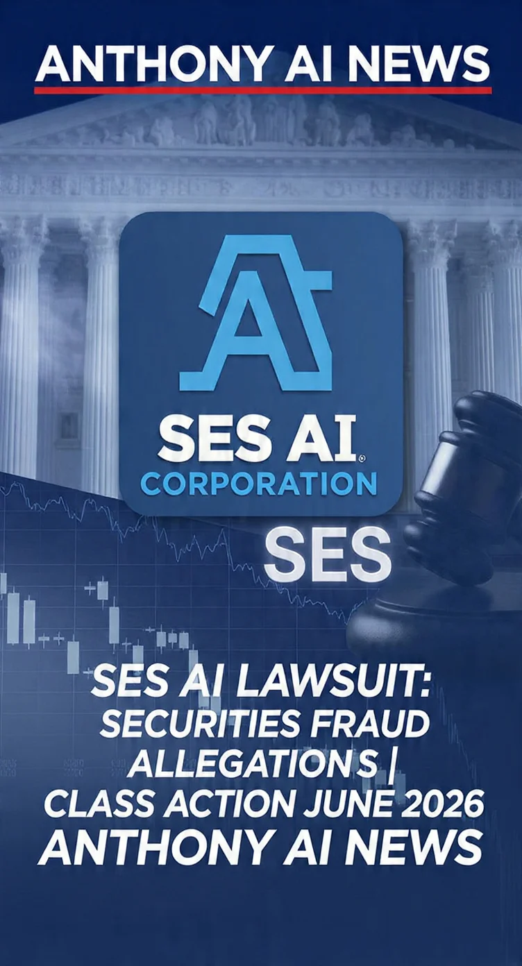 SES AI Corporation Faces Class Action Lawsuit Over Alleged Securities Fraud